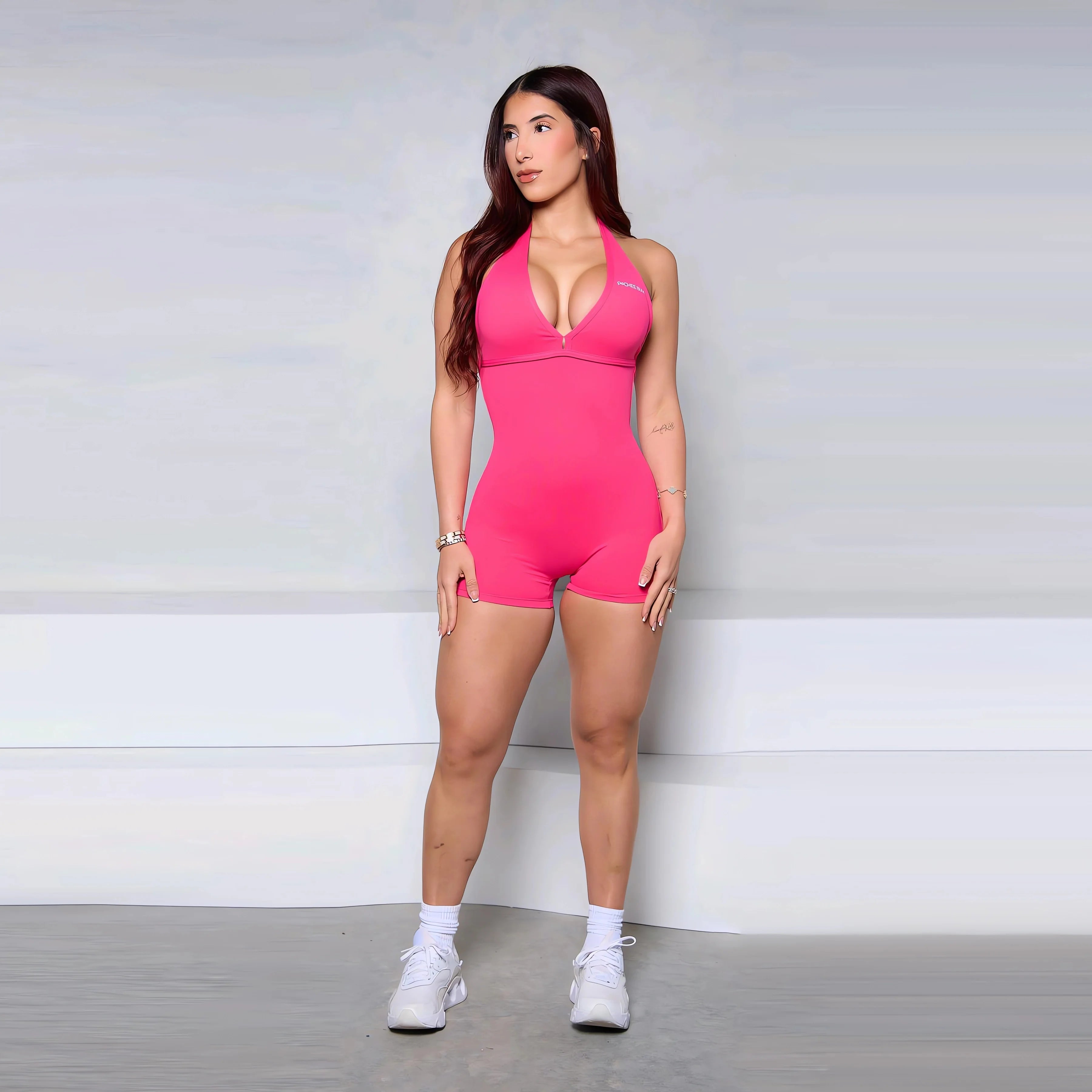SculptFit™ Halter Romper